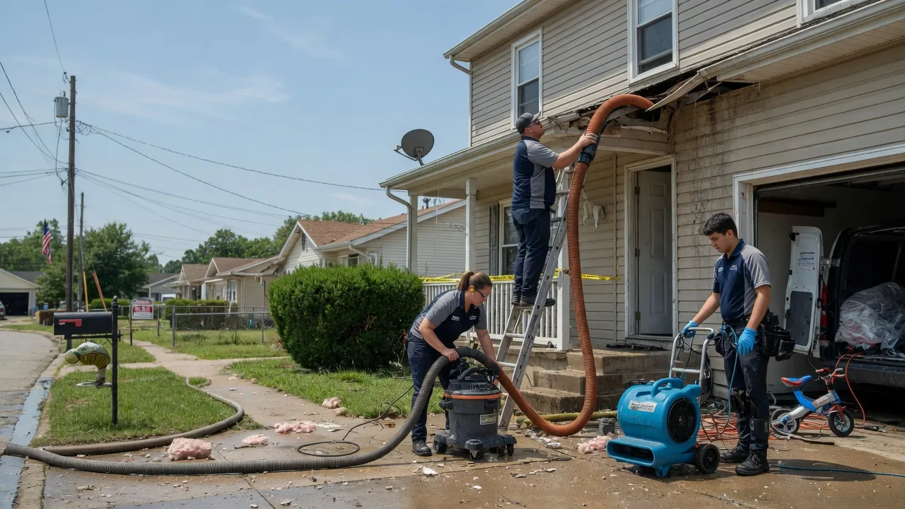 Water Damage Restoration in Nickerson, KS near me